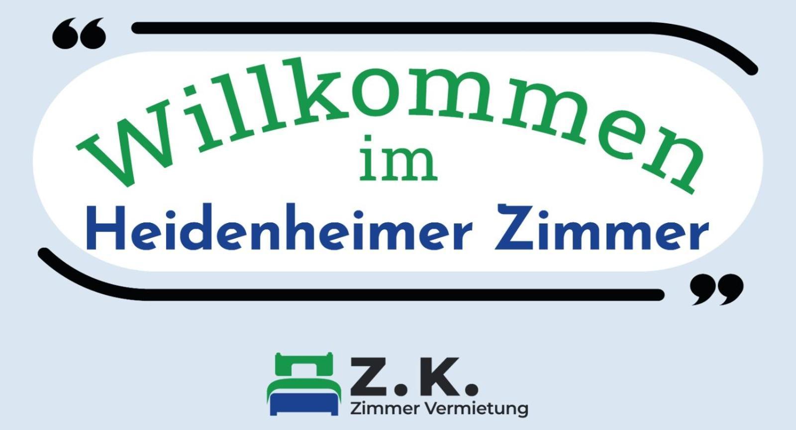 Heidenheimer Zimmer Exterior photo